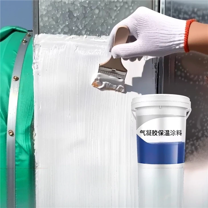 Aerogel isoleringsfärg